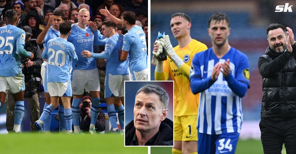 Chris Sutton predicts Brighton versus Man City 