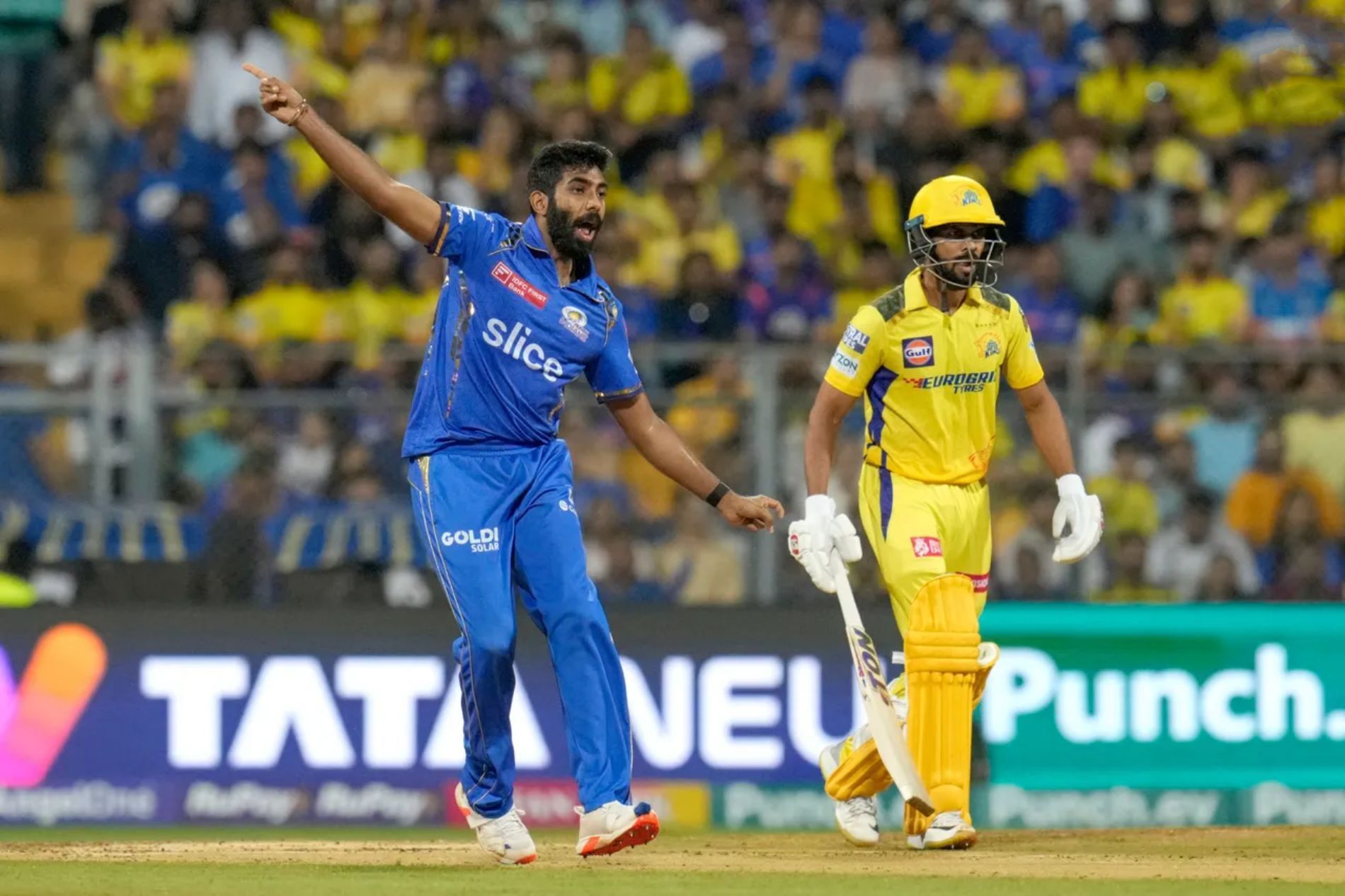 Mumbai Indians fast bowler Jasprit Bumrah (Pic: BCCI/ iplt20.com)