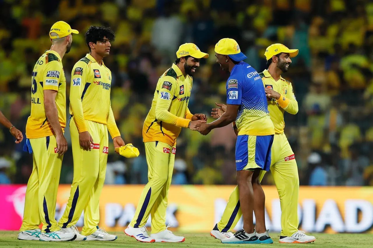 Chennai Super Kings registered their 4th win of the season (Image: IPLT20.com)