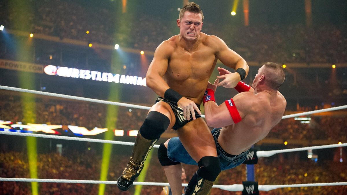 beaten John Cena at WrestleMania