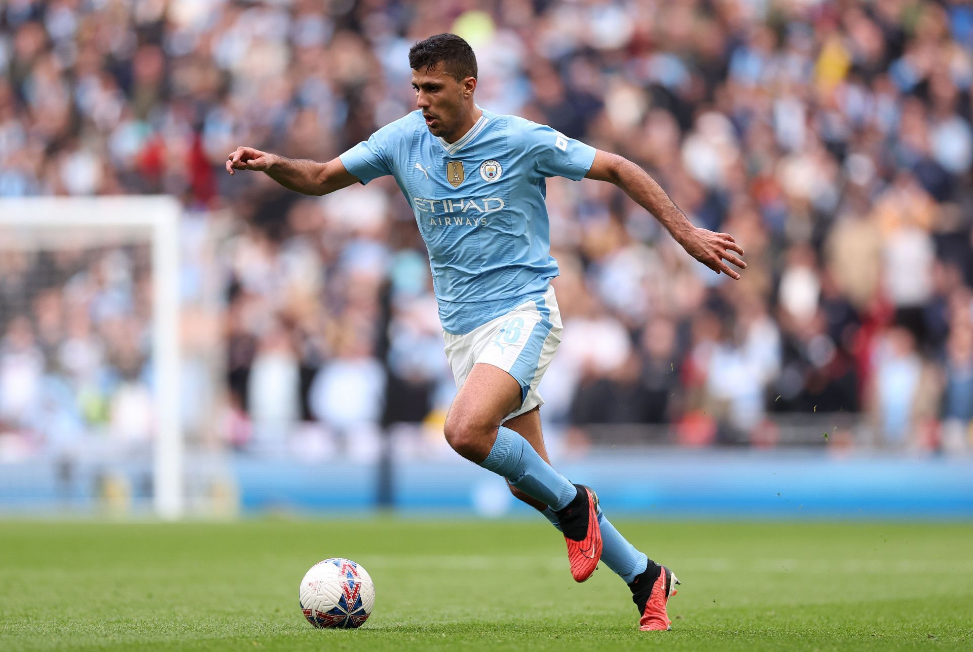 Rodri has admirers at the Santiago Bernabeu