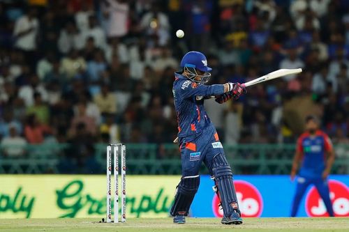 Ayush Badoni smashed an unbeaten 55 off 35 deliveries. [P/C: iplt20.com]