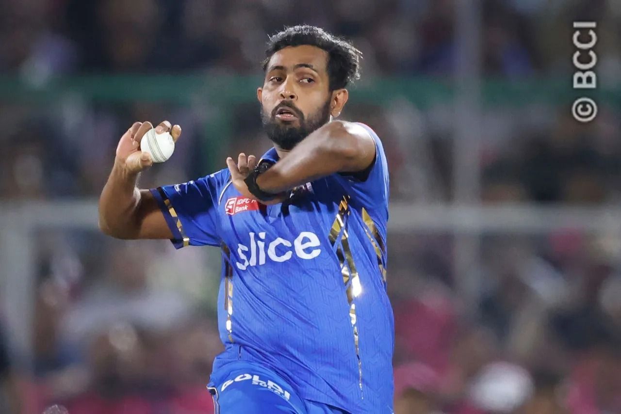 Thushara made his IPL debut [Image Courtesy: iplt20.com]