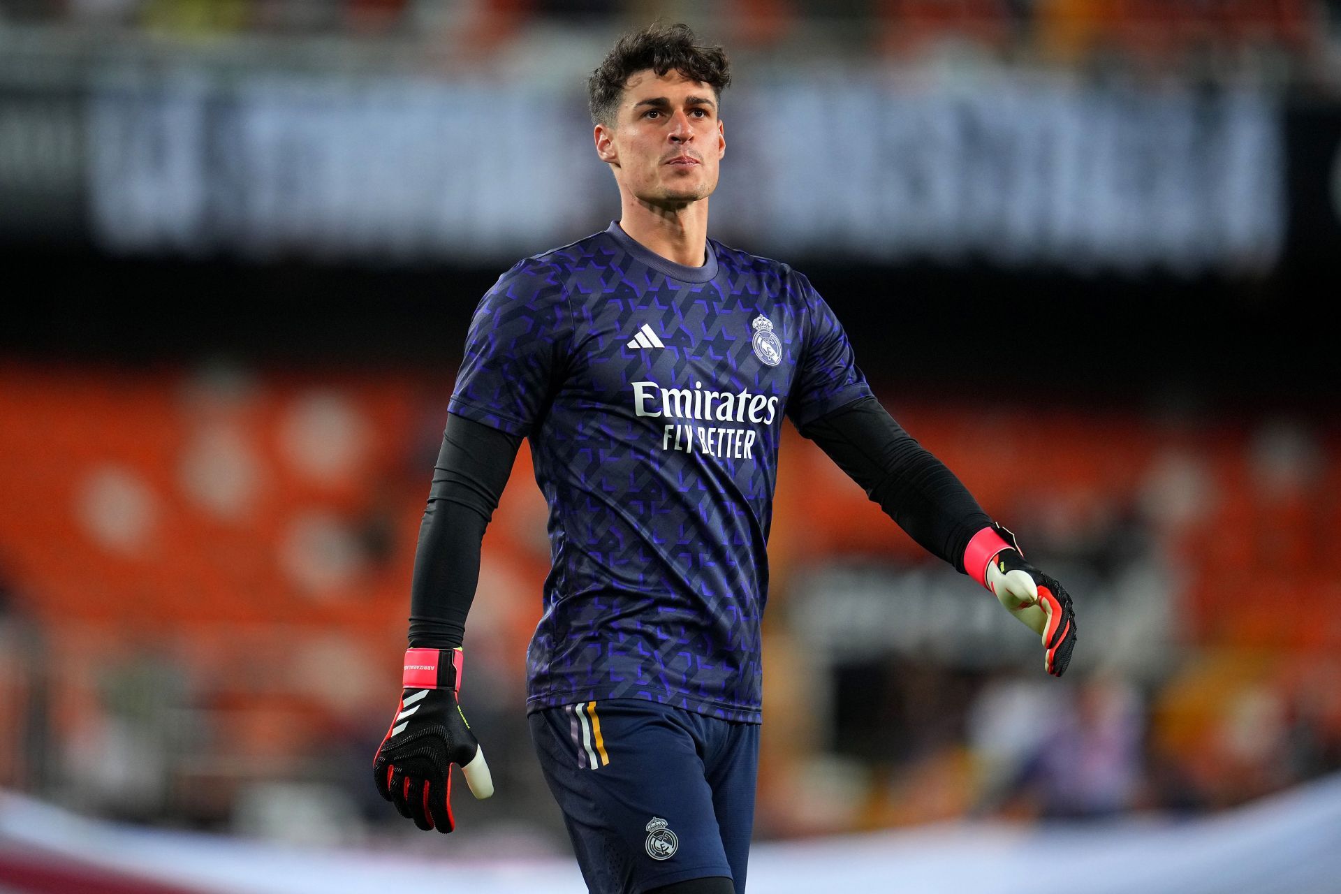 Kepa Arrizabalaga has struggled for chances at the Santiago Bernabeu