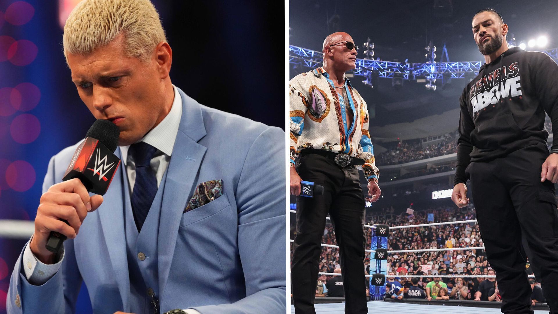 The Rock, Roman Reigns, and Cody Rhodes are all involved at WrestleMania XL