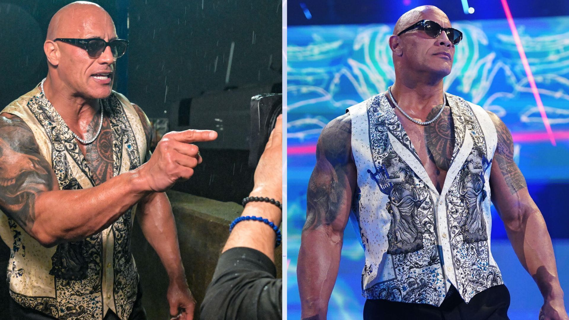 The Rock had originally returned to take on Roman Reigns at WrestleMania 40.