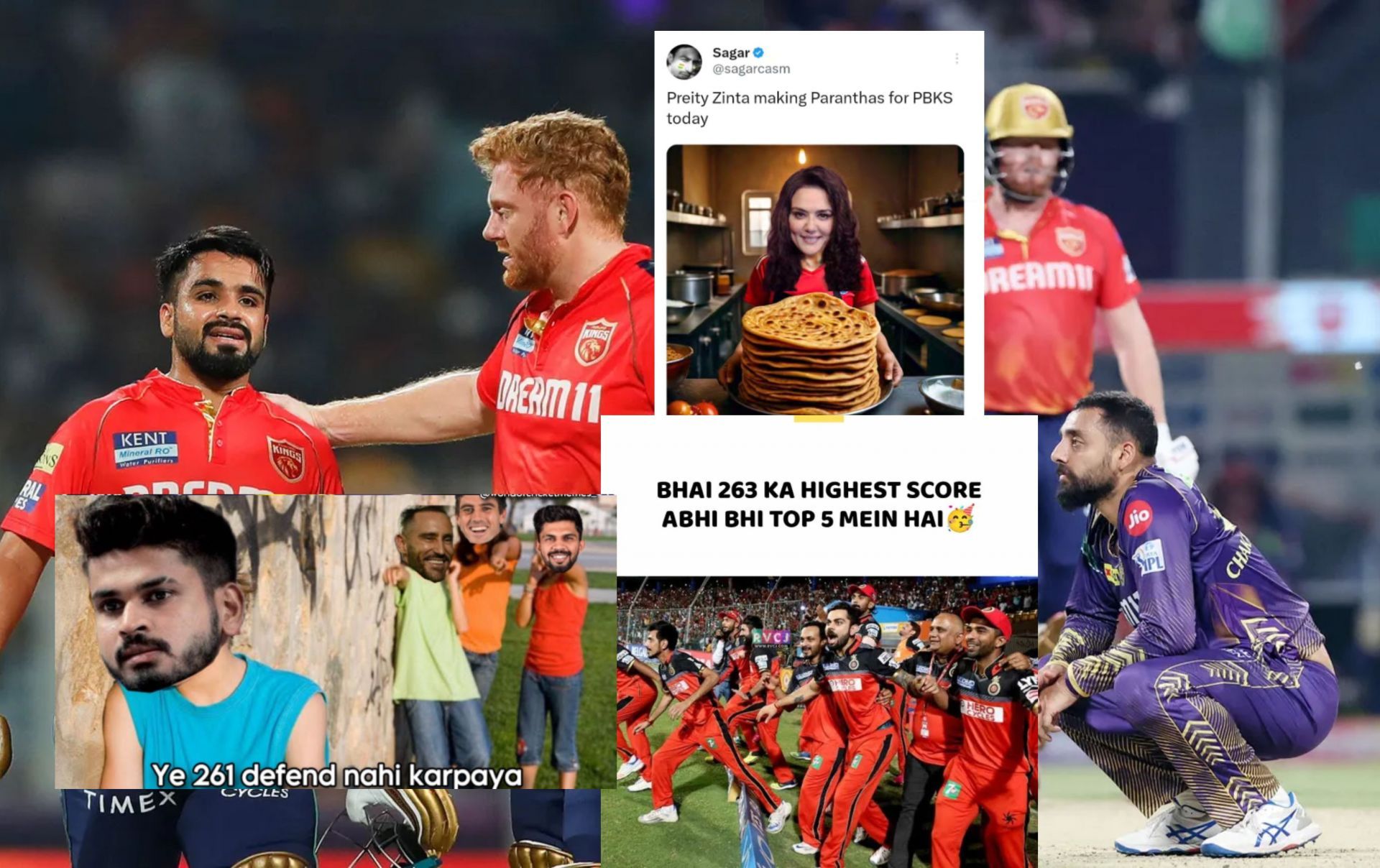 Top 10 funny memes from the latest IPL match.