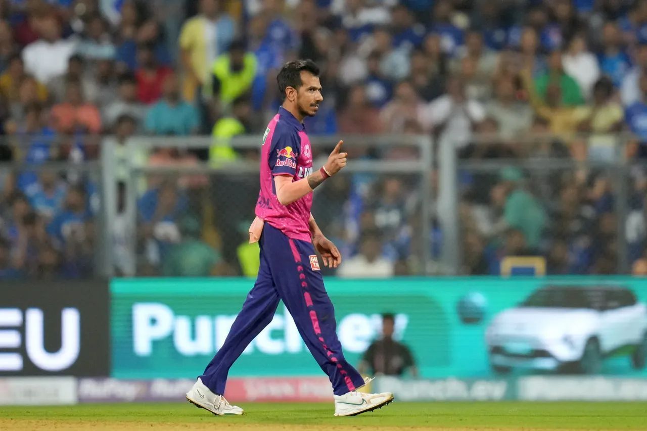 Yuzvendra Chahal has an excellent record vs MI.