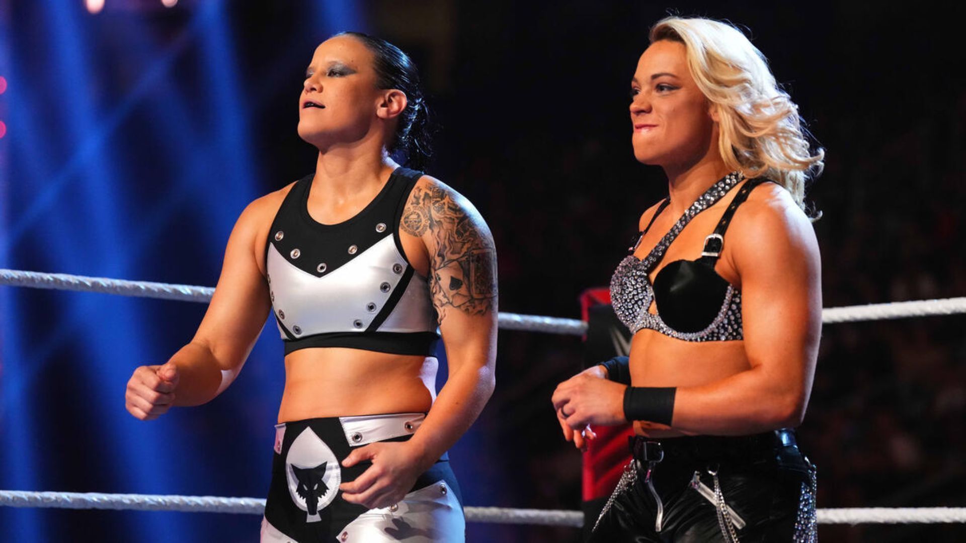 Shayna Baszler and Zoey Stark appeared at Bloodsport X 