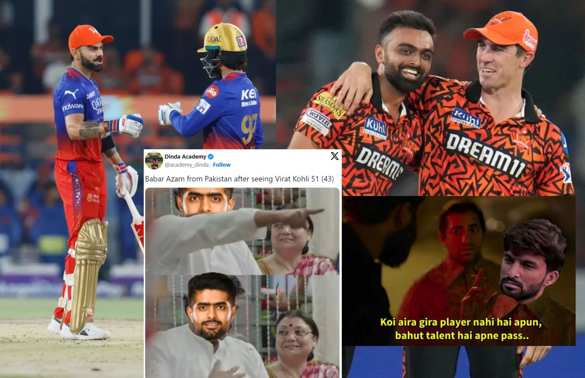 Top 10 funny memes from the latest IPL match.