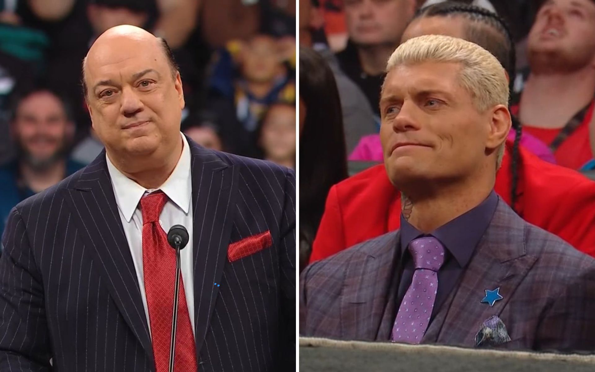 A wholesome moment at the WWE Hall of Fame 2024