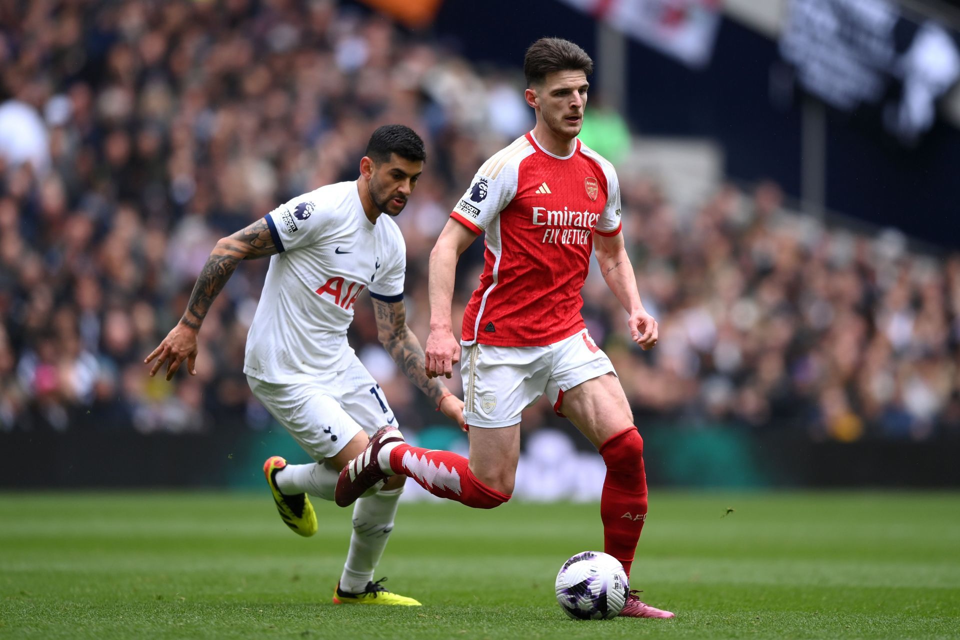 Declan Rice has hit the ground running at the Emirates