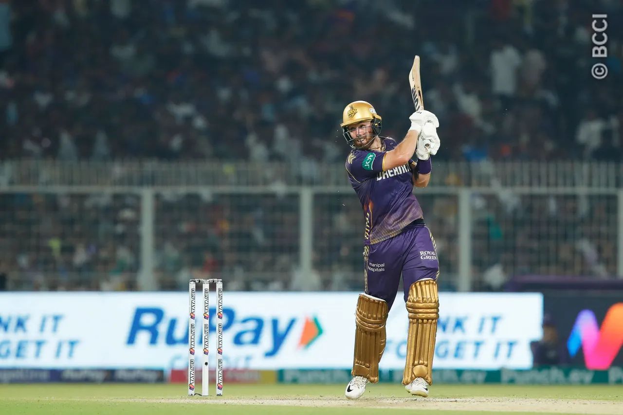 Phil Salt of Kolkata Knight Riders at IPL 2024. (Credit: BCCI)