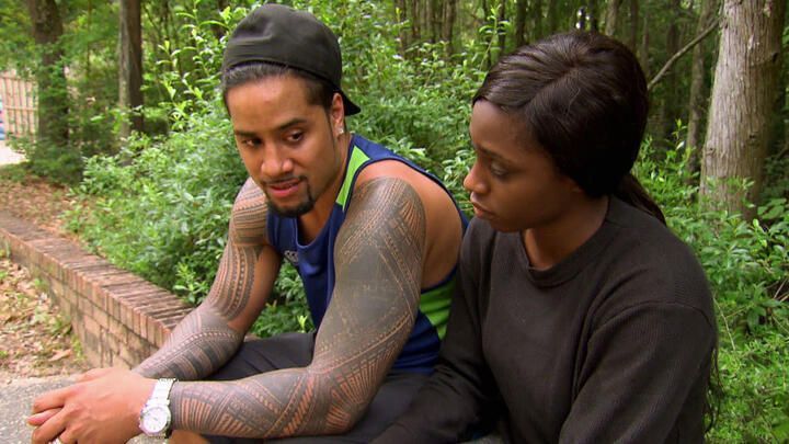 &quot;Naomi and Jimmy Uso make up and save their family vacation: Total Divas:  September 8, 2015&quot;