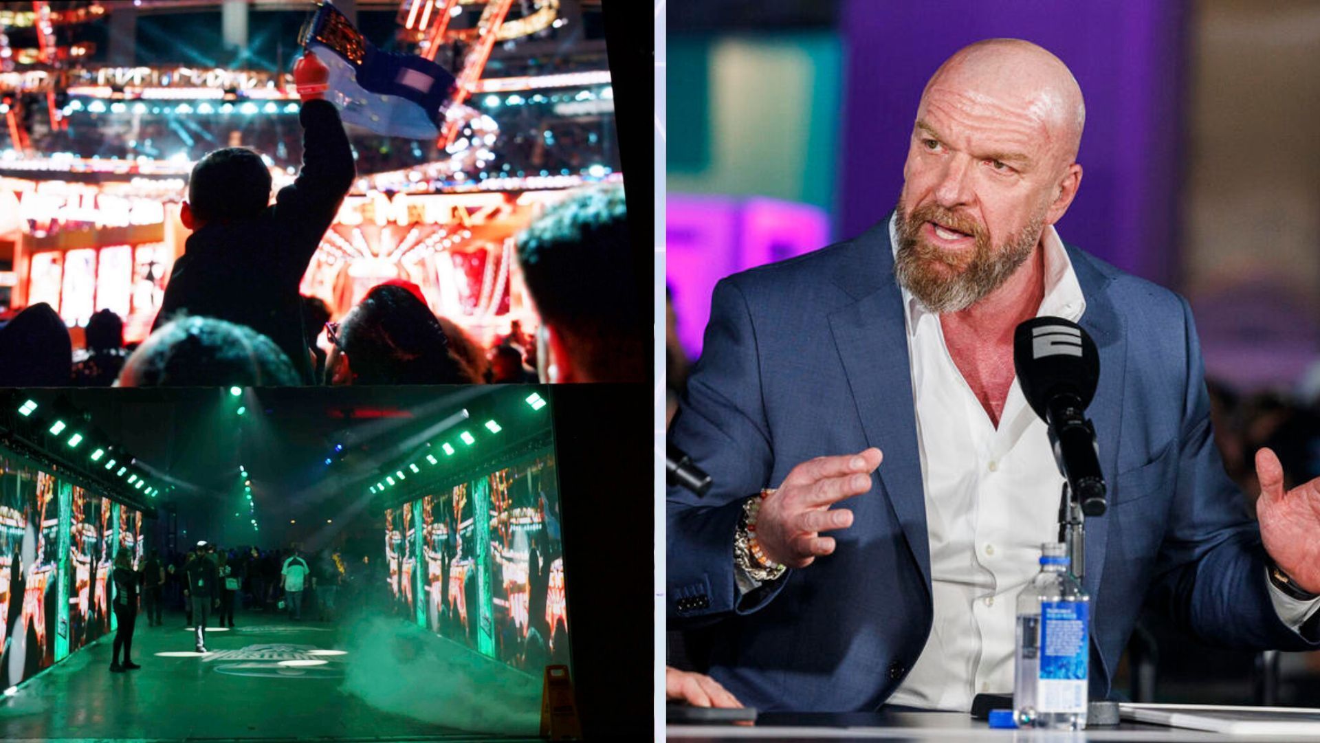 WrestleMania 40 was the first under the Triple H era.