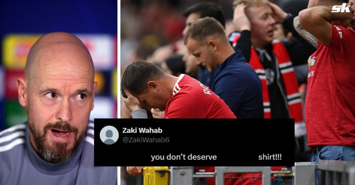 Manchester United fans slammed Wan-Bissaka on X