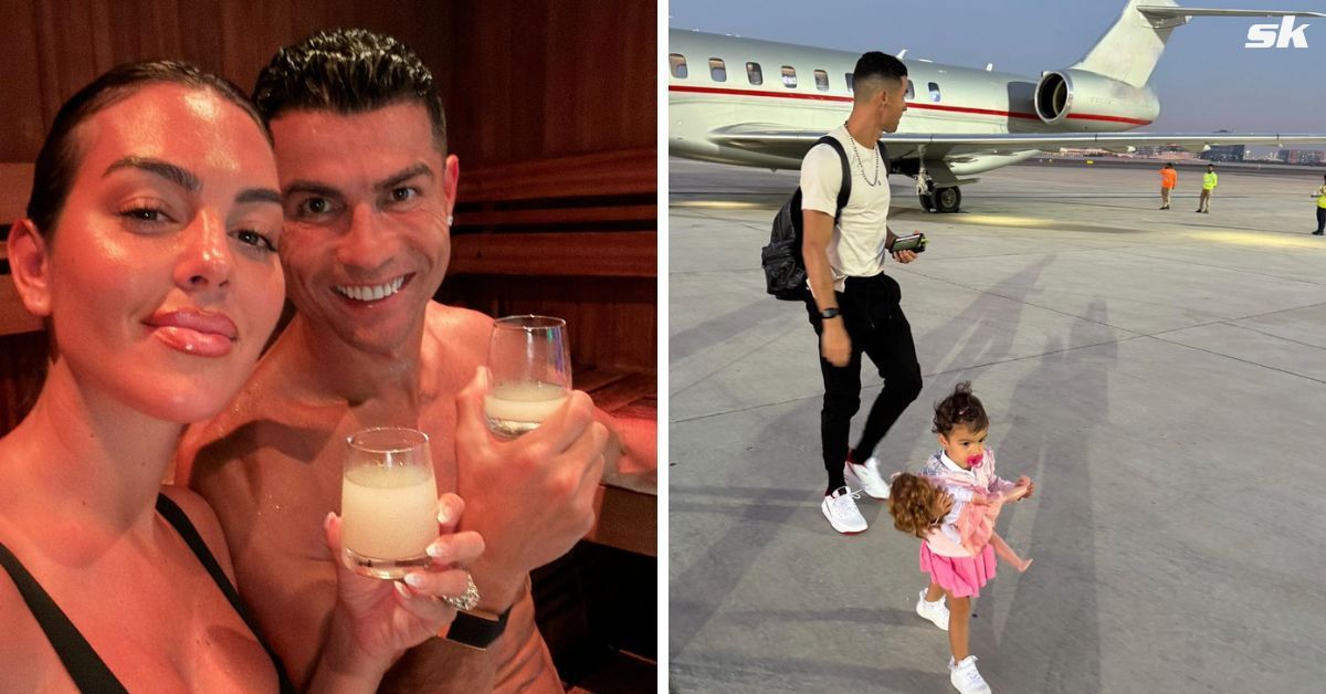 Cristiano Ronaldo and Georgina Rodriguez 