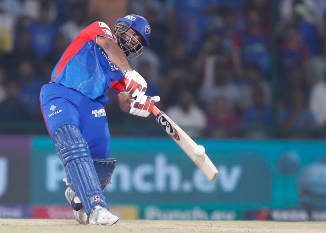 Rishabh Pant was on fire at the Arun Jaitley Stadium vs GT