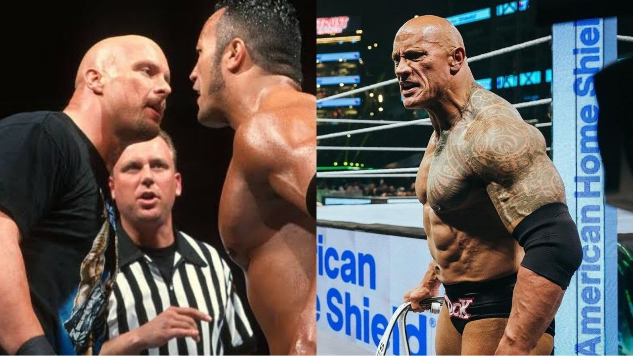 WWE दिग्गज स्टोन कोल्ड स्टीव ऑस्टिन और द रॉक 