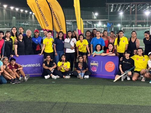 The Cricket With the Sisters tournament witnessed a good turnout in Bengaluru