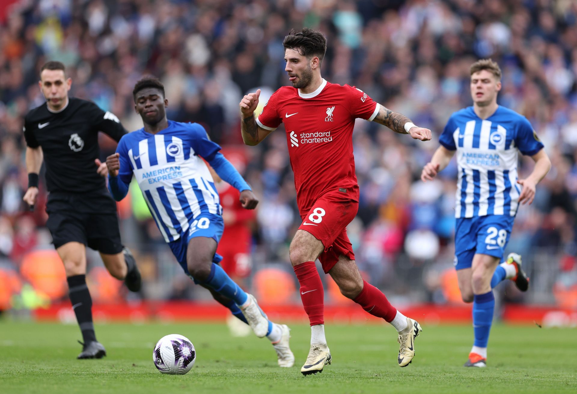 Liverpool FC v Brighton &amp; Hove Albion - Premier League