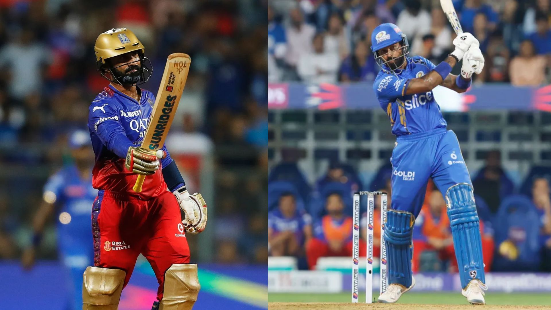 Both Dinesh Karthik and Hardik Pandya put up phenomenal performances for their respective sides (Image: IPL)