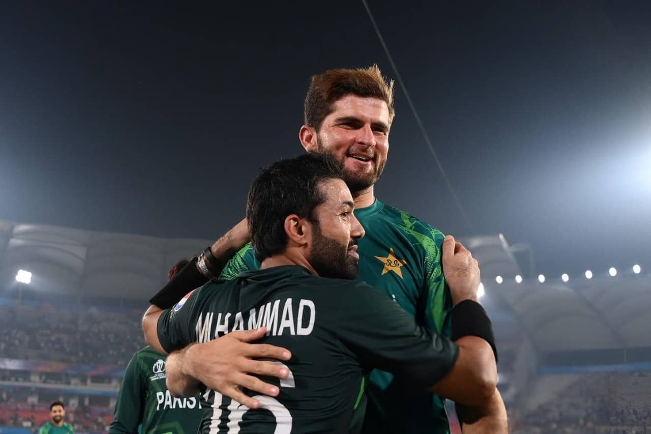 Shaheen Afridi and Mohamam Rizwan (Image: ICC)