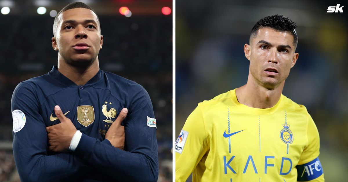 Kylian Mbappe compared to Cristiano Ronaldo