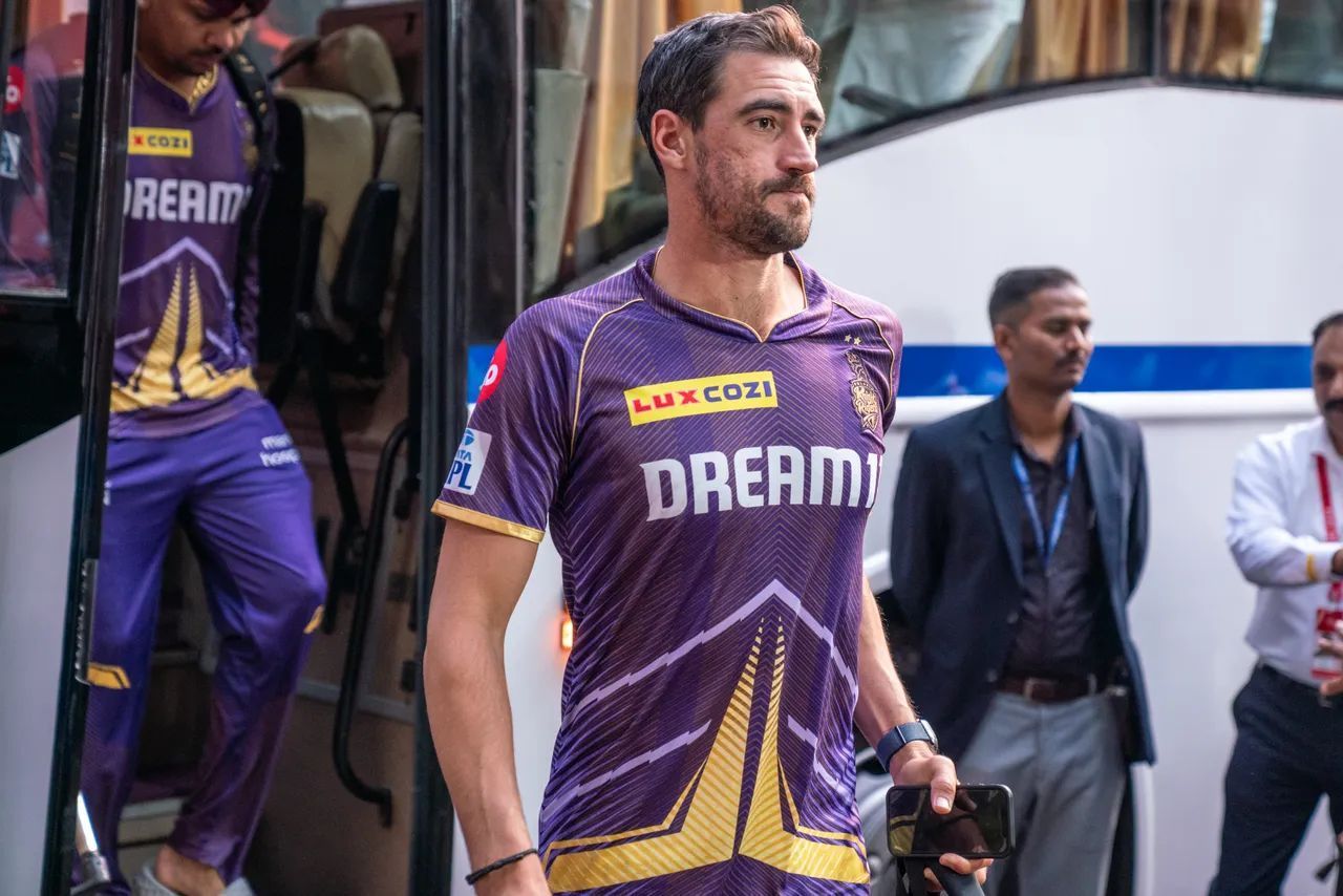 Mitchell Starc of KKR (Credits: IPL)