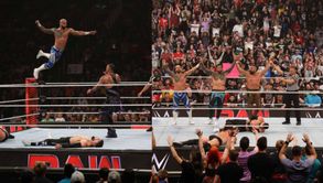 WWE Raw के मेन इवेंट में 6 Superstars ने मिलकर मचाया तहलका, फेमस Superstar की गलती के कारण वर्ल्ड चैंपियन को मिली करारी हार