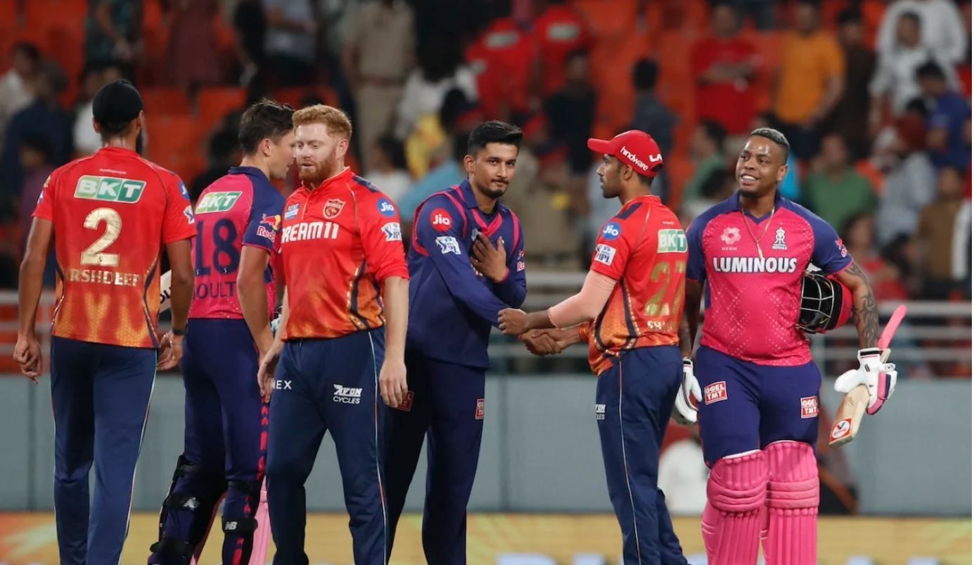 राजस्थान रॉयल्स ने पंजाब किंग्स को 3 विकेट से दी मात (PC: Espn)