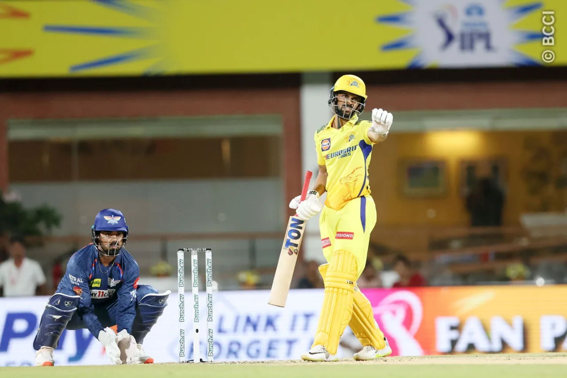 The CSK skipper hit a fine ton against LSG. (Pic: BCCI/ iplt20.com)