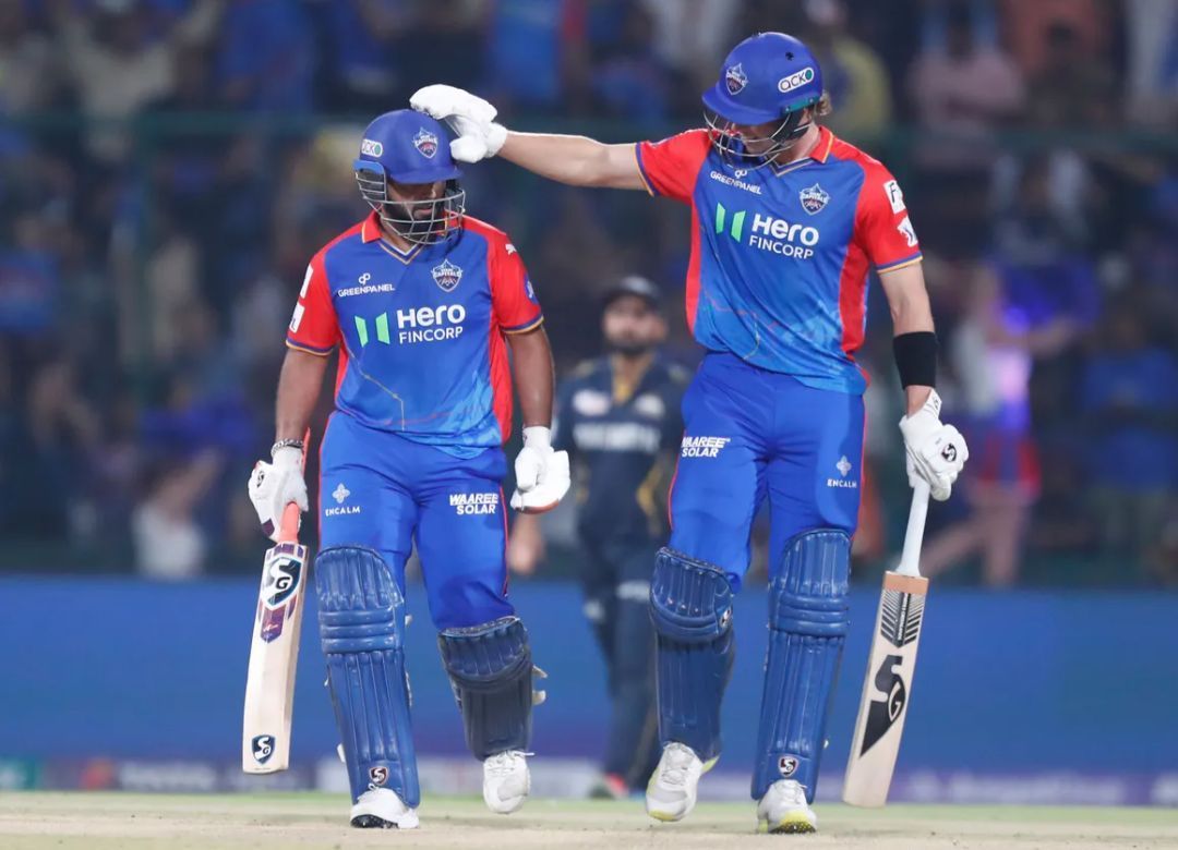 Tristan Stubbs appreciating Rishabh Pant after his last over heroics