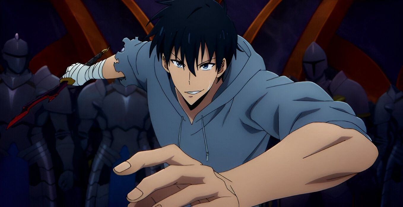 Sung Jin-Woo as seen in the anime (image via A-1 Pictures)