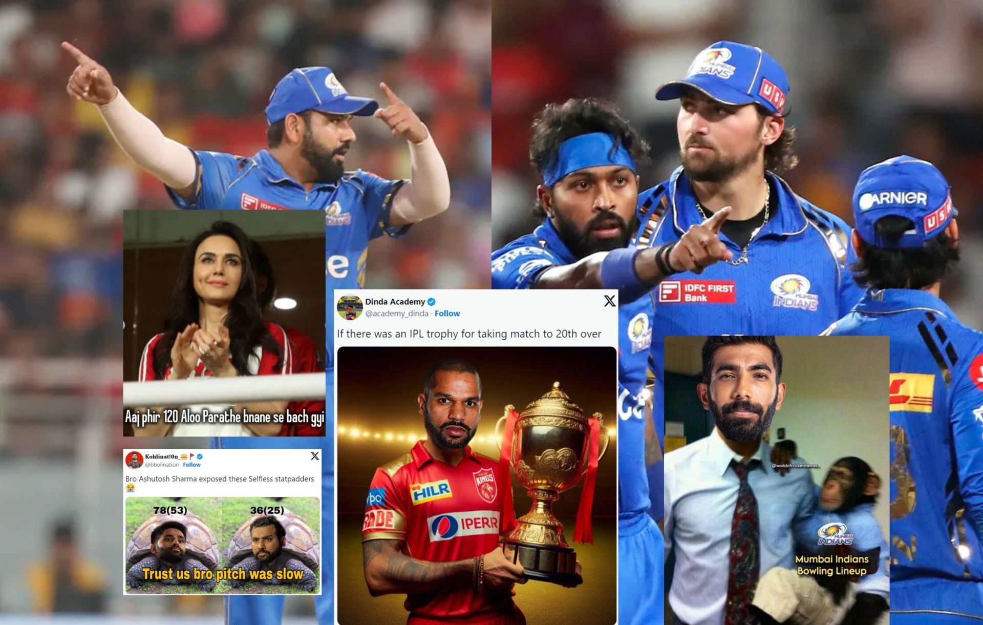 Top 10 funny memes from the latest IPL match.