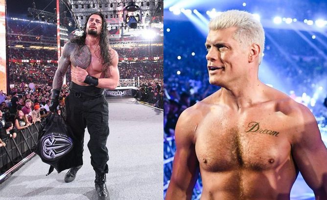 WWE WrestleMania XL: 3 कारण क्यों Cody Rhodes को Roman Reigns को हराते हुए अनडिस्प्यूटेड यूनिवर्सल चैंपियन बनना चाहिए