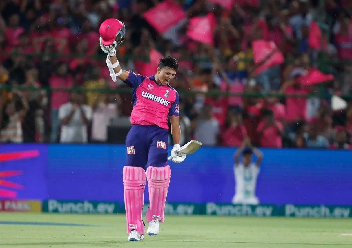 यशस्वी जायसवाल ने लगाया बेहतरीन शतक (Photo Credit - IPL)