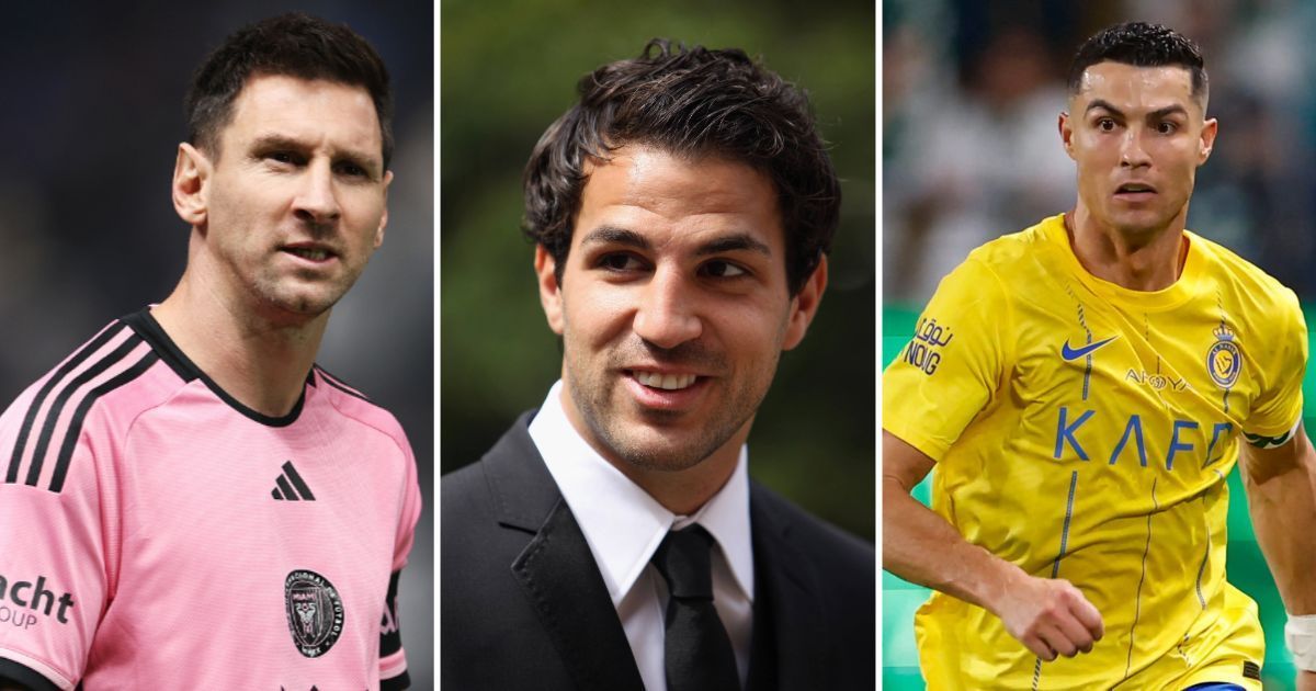 Cesc Fabregas, Lionel Messi and Cristiano Ronaldo are among the best players of this era