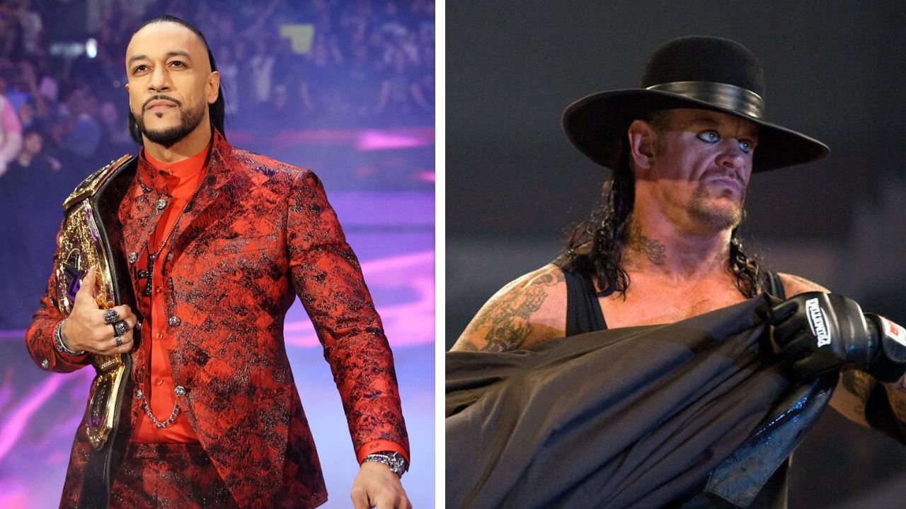 The Undertaker had a heartwarming exchange with Damian Priest (Images: wwe.com).