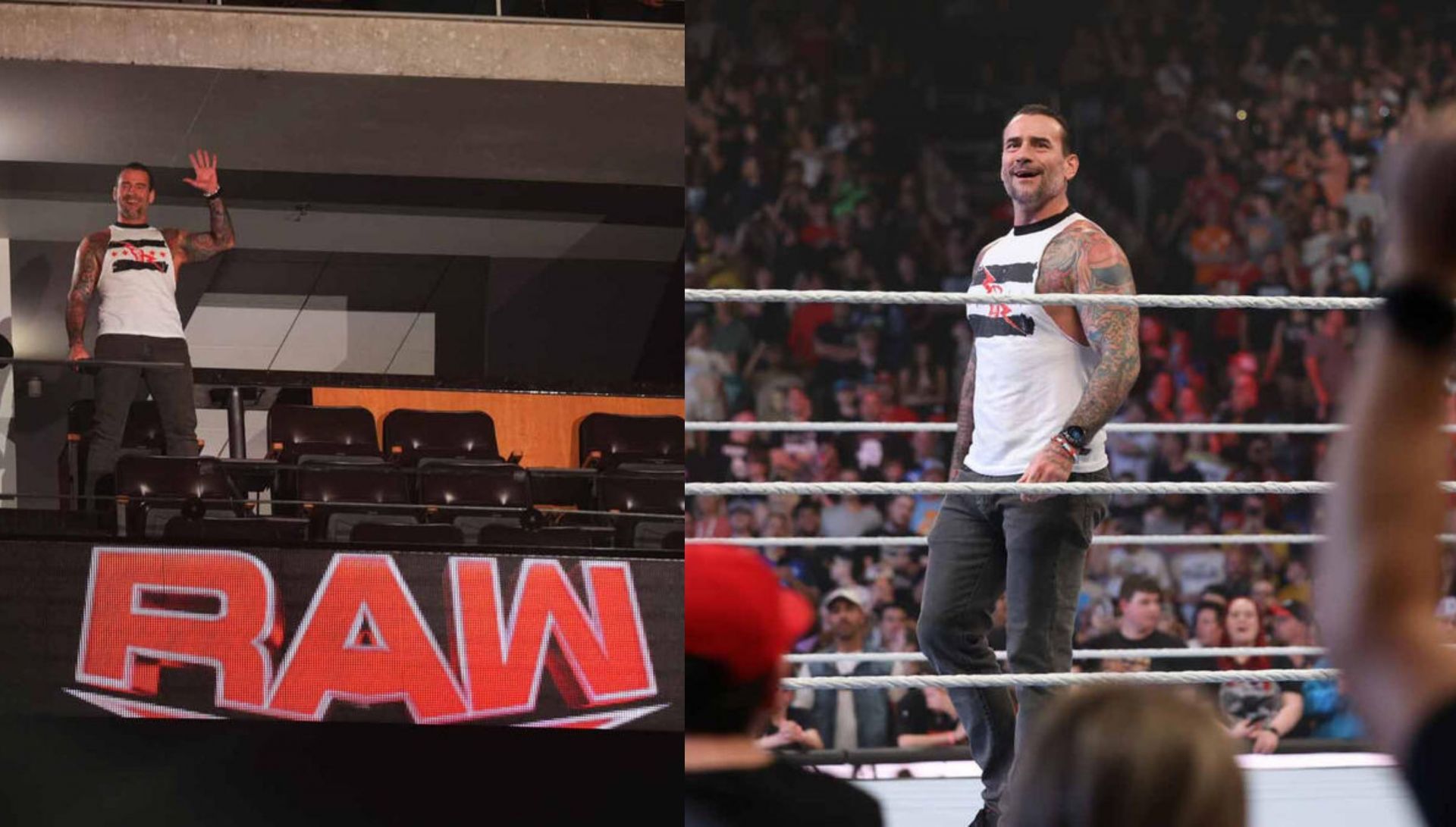 WWE Raw में सीएम पंक ने प्रोमो कट किया 