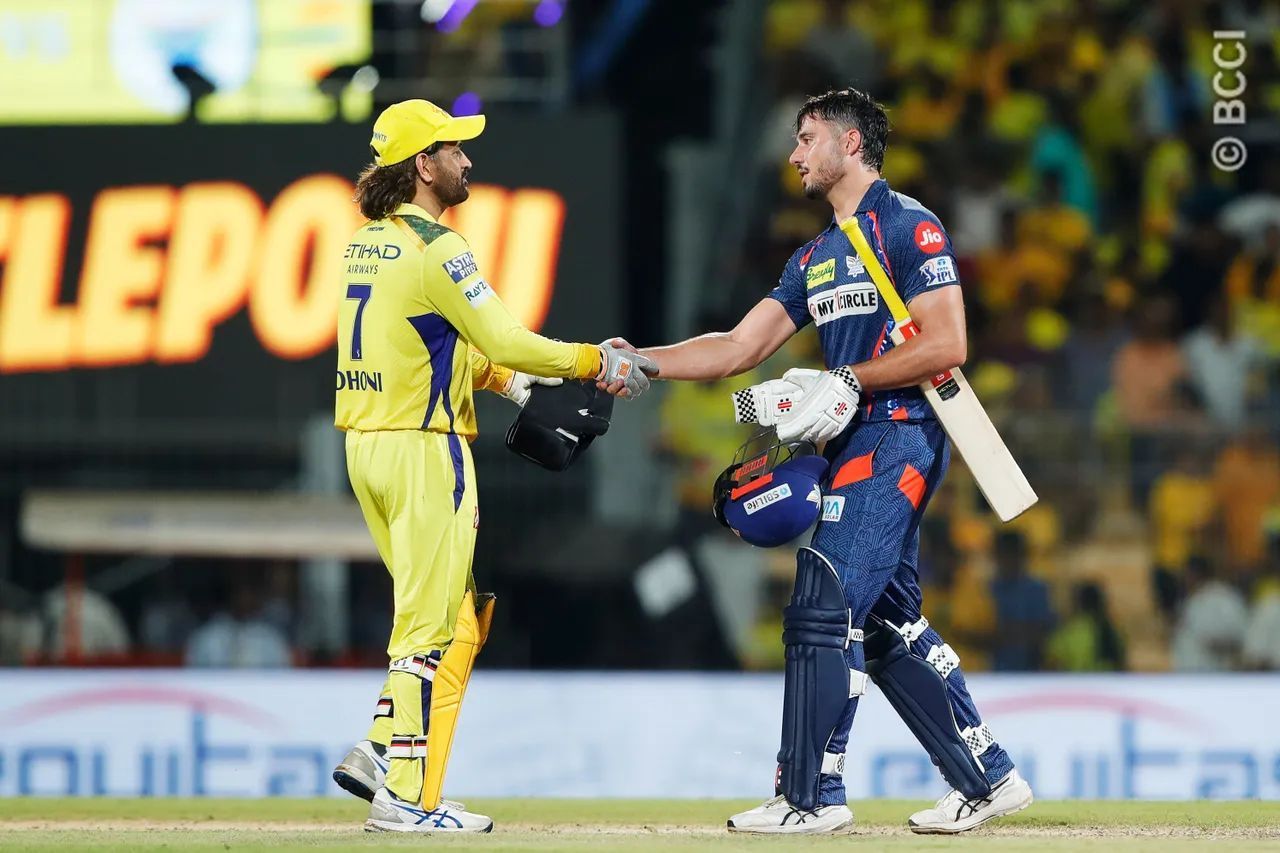 Chennai Super Kings lost against Marcus Stoinis (Image: IPLT20.com/BCCI)