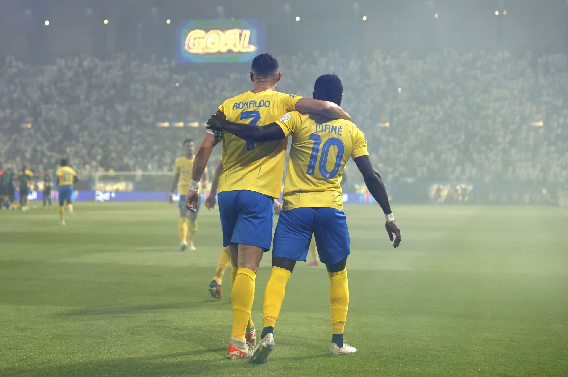 Cristiano Ronaldo and Sadio Mane are now teammates at Al-Nassr.