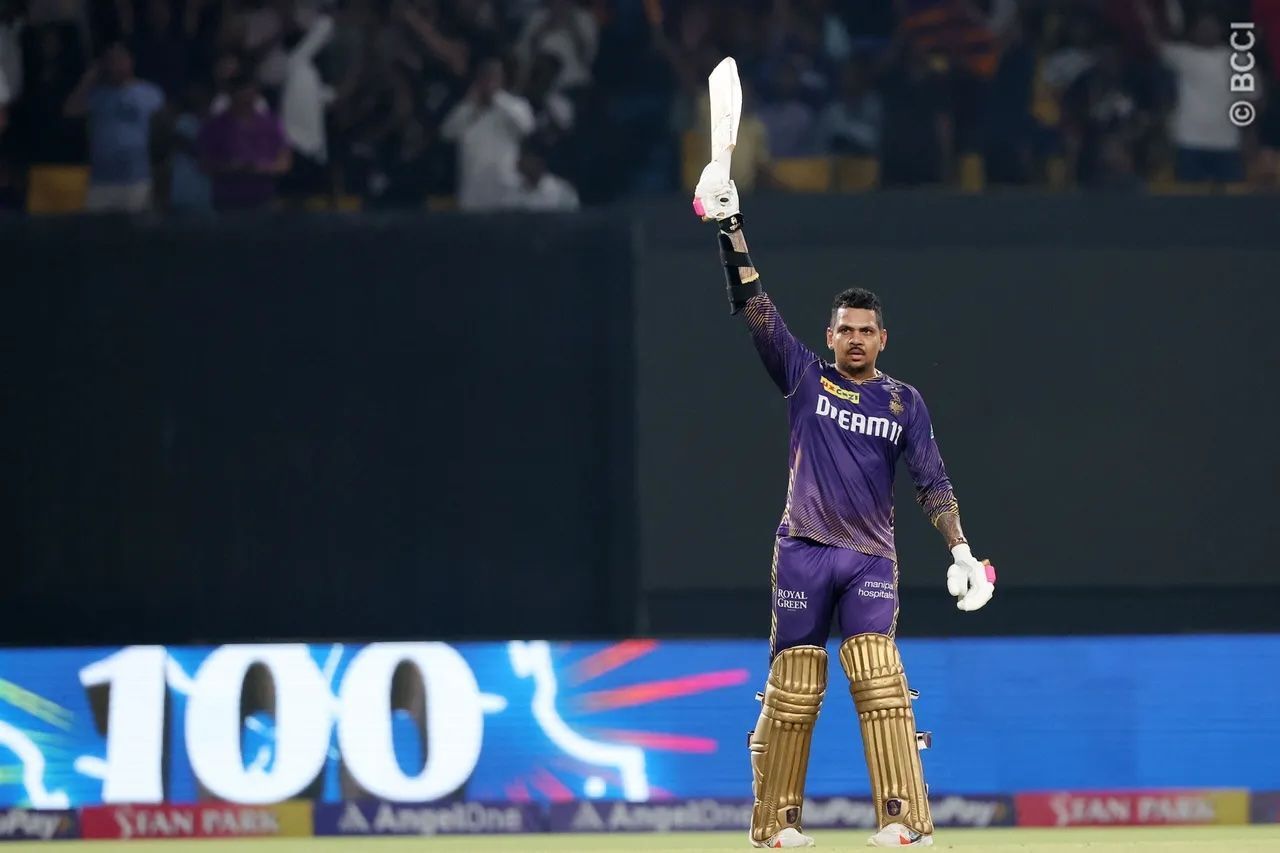 Sunil Narine scored a swashbuckling ton on Tuesday. [IPL]