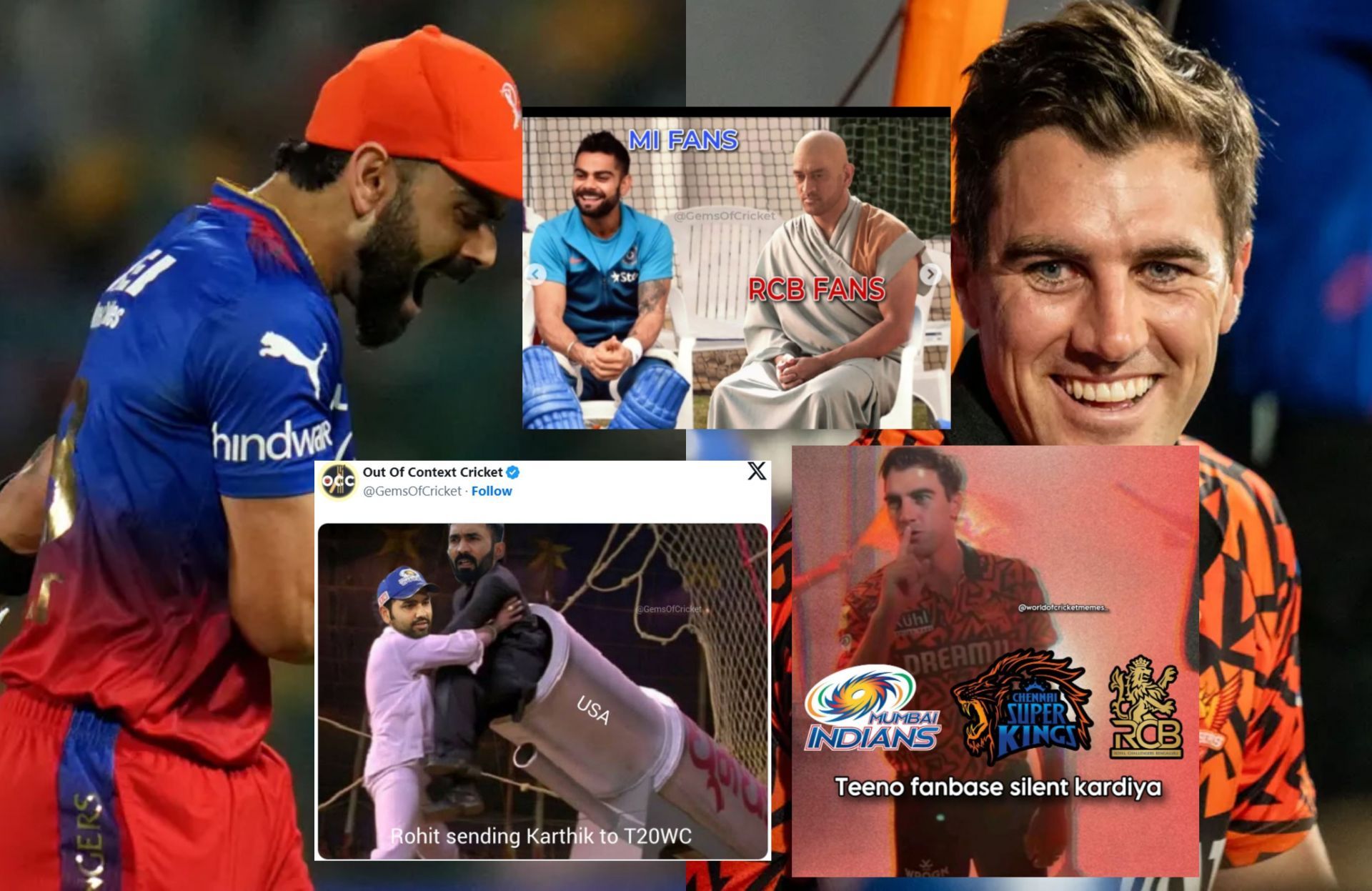 "CryBaby of the Year" To 10 funny memes after RCB's loss in IPL 2024