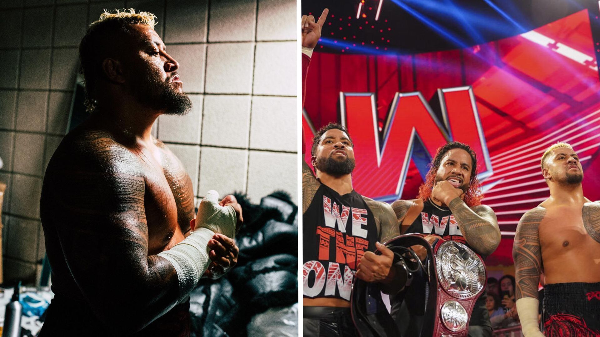 Solo Sikoa was part of The Bloodline with The Usos