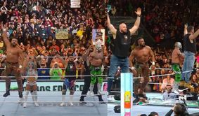 WWE WrestleMania में एक बार फिर बाप ने बेटे को सिखाया सबक, पूर्व चैंपियन के साथ मिलकर दुश्मनों को चटाई धूल