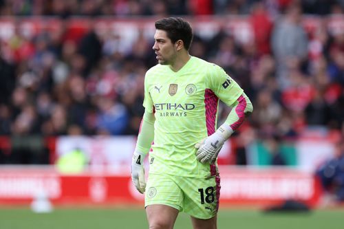 Manchester City goalkeeper Stefan Ortega