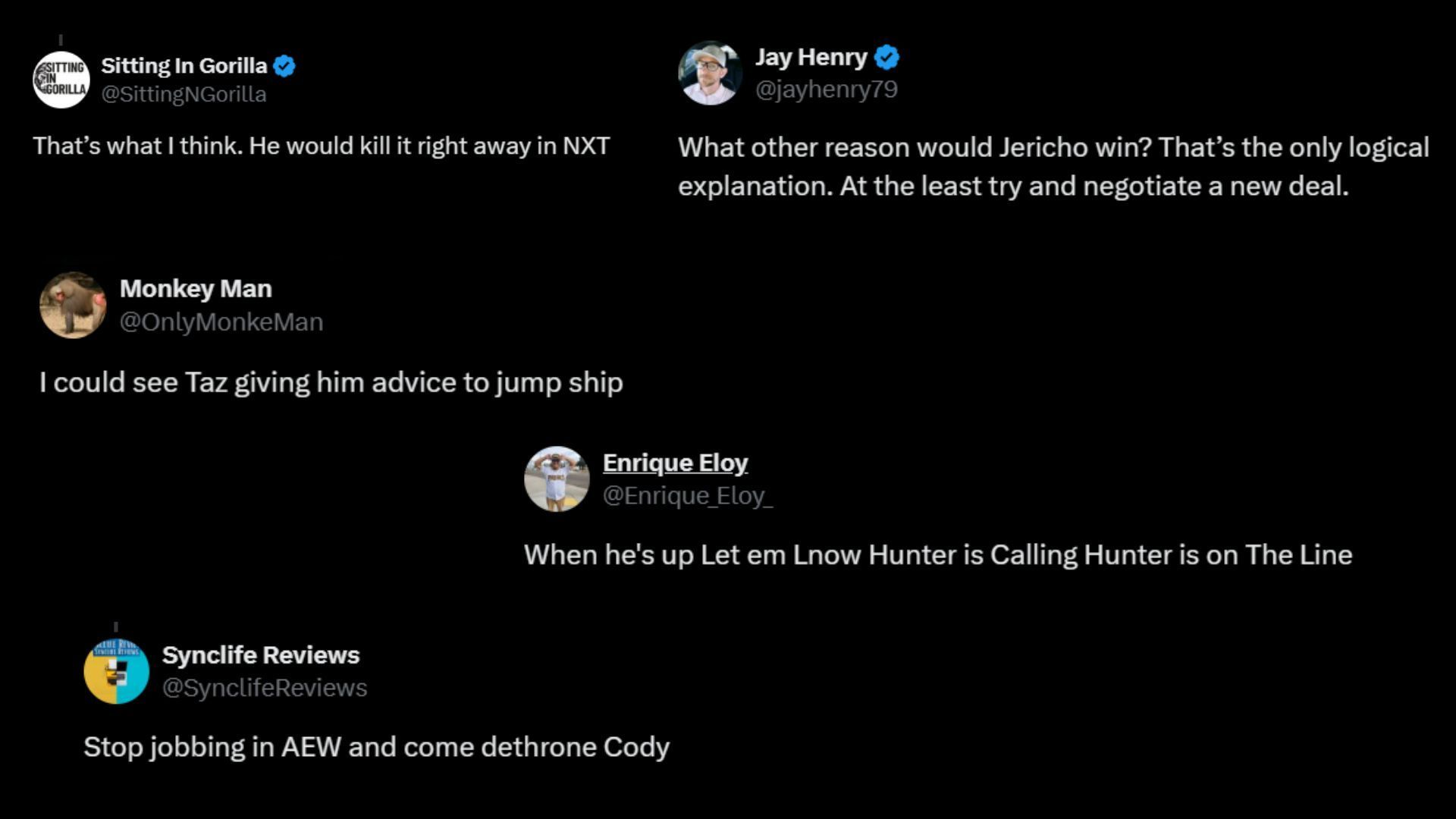 Screenshots of fans&#039; reactions on X/Twitter