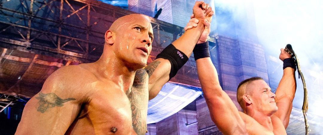 The Rock lost to at WrestleMania