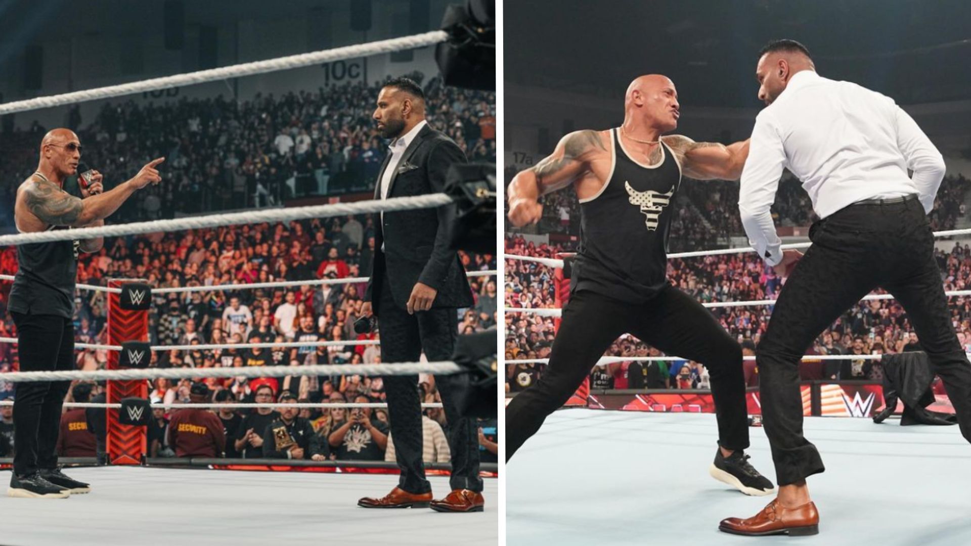 The Rock returned to WWE on RAW Day 1